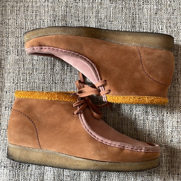 Clarks Originals Wallabee Boot Multicolor Suede Sz 11 - Picture 8 of 9